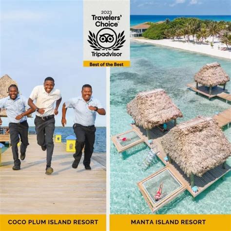 Coco Plum And Manta Island Resorts Earn Top Rankings On Tripadvisor