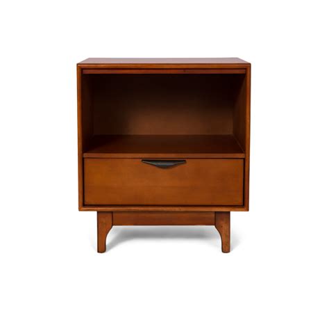 Mid Century Modern Nightstand - Fashion Furniture Rental