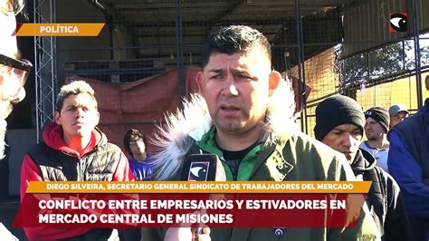 Conflicto Entre Empresarios Y Estivadores En Mercado Central De