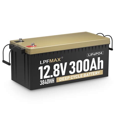 Buy 12V 300Ah LiFePO4 Lithium Battery 3 84kWh 4000 Deep Cycles