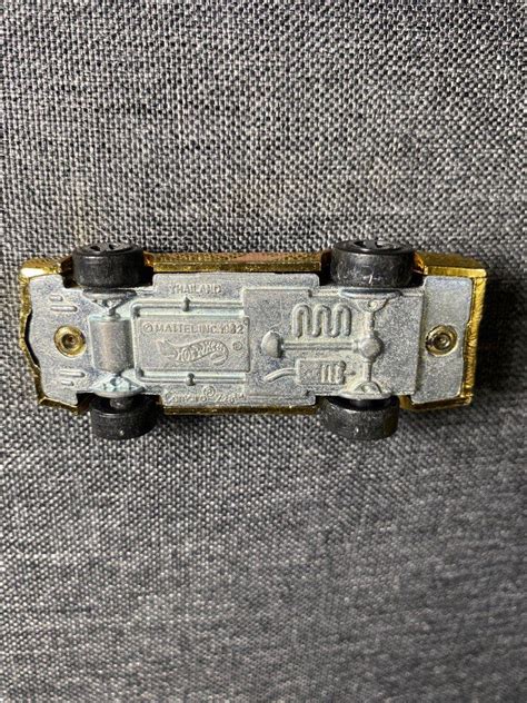 Vintage 1982 Hot Wheels Gold Chrome Dragon Fire Chevrolet Chevy Camaro Z28 Rare Hobbies Toys