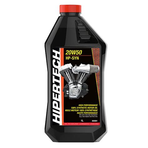 Hipertech 100% Synthetic 20w50 V-Twin Oil - Hipertech – ADM Sport