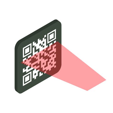 QR Verification Concept Machine Readable Barcode The Process Of