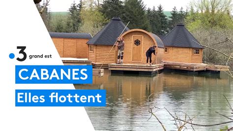 De toutes nouvelles cabanes flottantes sur l étang de Givrauval YouTube