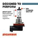 Sylvania H11 Basic: Halogen Headlight Bulb, Basic Performance, 1 Pack ...