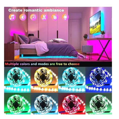 Kit Banda Led Rgb Pentru Tv Jrh Lungime Metri Usb