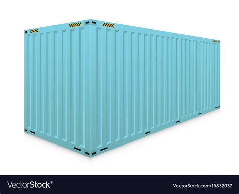 Cargo container Royalty Free Vector Image - VectorStock