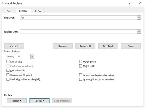 How to remove paragraph marks & hard returns in Word - Microsoft Word