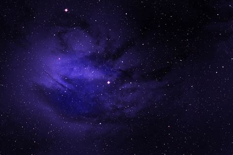 Space Stars Sky Purple Hd Nature Coolwallpapersme