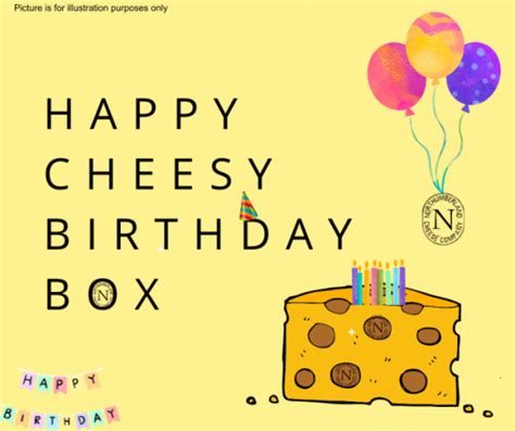 happy cheesy birthday box