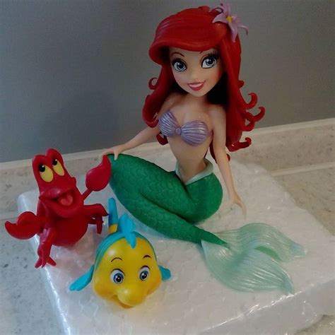 💎Диля Кабилова no Instagram: “Ариель Дисней#фигуркиназаказ # ...