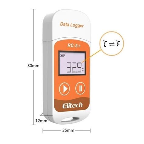 Data logger de temperatura USB ELITECH refrigeración transporte de