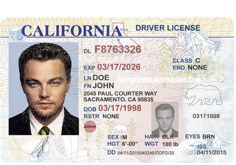 California Fake Driver License Scannable Buy Scannable Fake Id Best