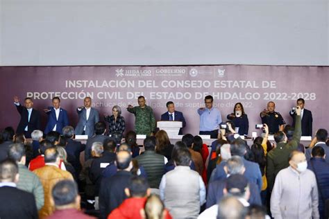 Gobierno De Hidalgo On Twitter El Gobernador Juliomenchaca Encabezó La Instalación Del