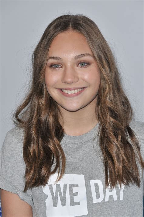 Maddie Ziegler Dance Moms Her Style V Neck Long Hair Styles T