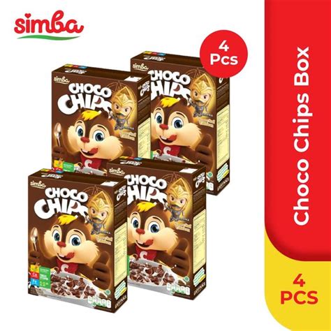 Jual Choco Chip Cereal Simba Choco Chips Box Gr Super Hemat Di