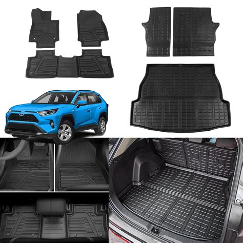 Fit Toyota Rav Floor Mats Tpe Cargo Liner All