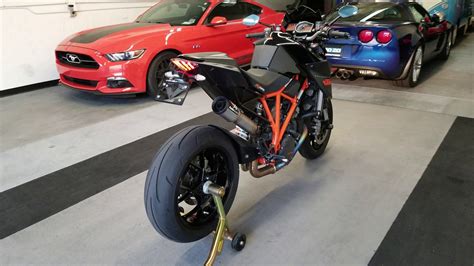 2014 KTM Superduke With Austin Racing Titanium Exhaust YouTube