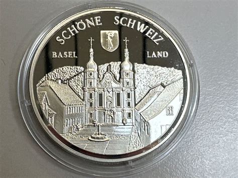 Medaille Silber G Sch Ne Schweiz Basel Land Kaufen Auf Ricardo