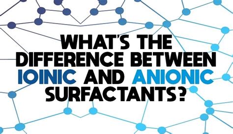 What’s are Anionic and Nonionic Surfactants? – Safe Household Cleaning