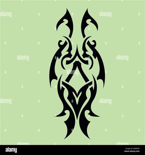 Tribal Tattoo Vector Design Stock Vector Image And Art Alamy