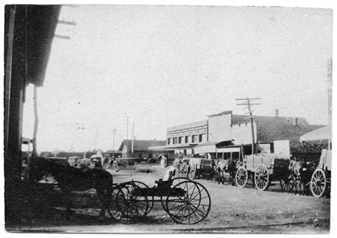 Main Street Late 1800s - Side 1 of 2 - The Portal to Texas History