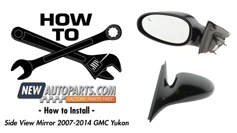 How To Install Side View Mirror 2007 2014 GMC Yukon YouTube