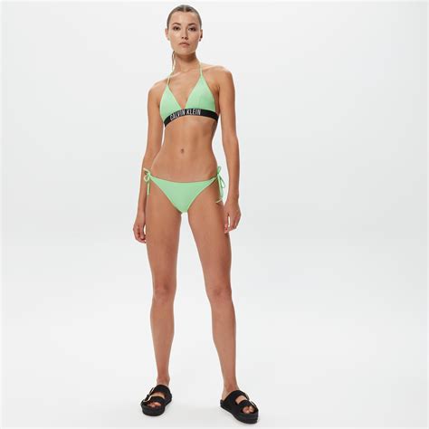 Calvin Klein Triangle Rp Kad N Ye Il Bikini St Kadin Mayo Bikini