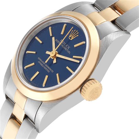 Rolex Oyster Perpetual Steel And Gold Two Tone Stock