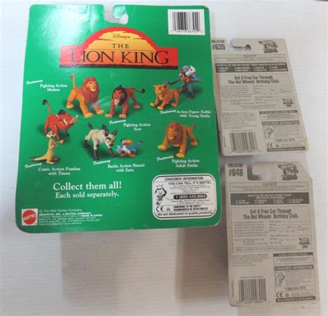 Lot Collectible Hot Wheels Lion King Toy
