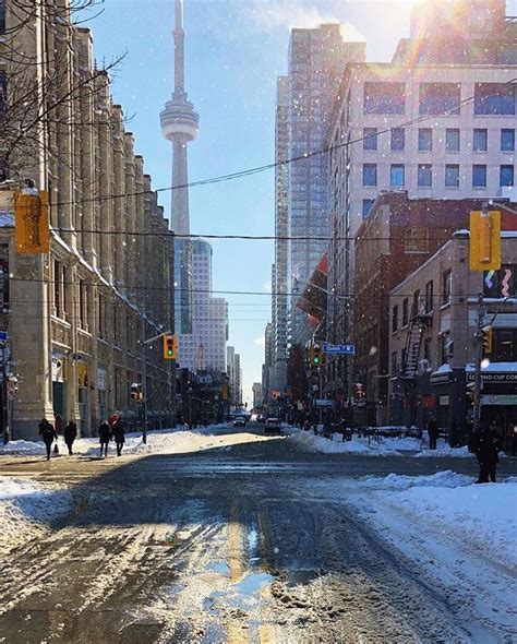 Beautiful Toronto with Snow : r/toronto