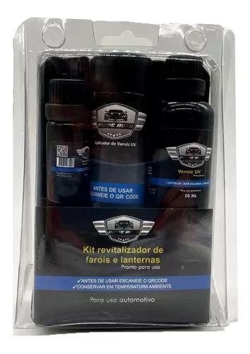 Kit Uv Revitalizador Verniz Vapor Polimero Para Farois Prime