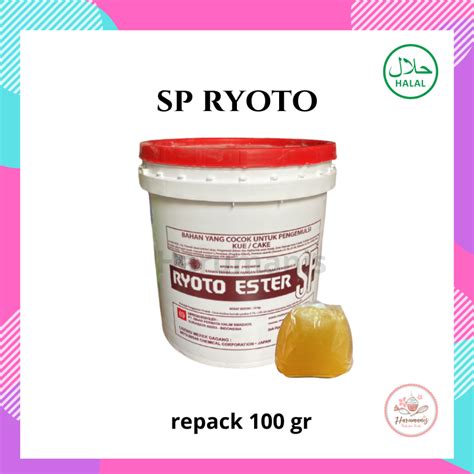 Jual Sp Ryoto Emulsifier Pengembang Kue Repack Gr Shopee Indonesia