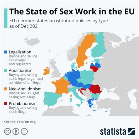 Prostitution Policies In The Eu As Of Dec Maps Europe