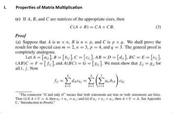 Answered Prove The Following Matrix Equation And Show Your Complete