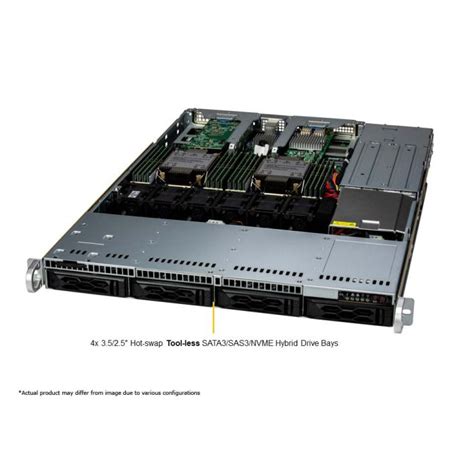 Supermicro 1U CloudDC SuperServer SYS 611C TN4R