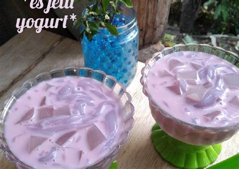 Resep Es Jelli Yogurt Oleh Ati Dewanthi Cookpad