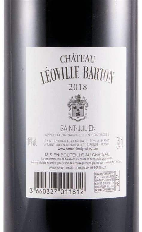 Chateau Leoville Barton Saint Julien Me Grand Cru Class