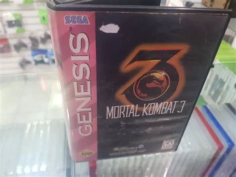 Mortal Kombat Usado Original Mega Drive Tec Toy Nf E Mercadolivre