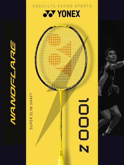 Yonex Nanoflare Z Lightning Yellow Badminton Racket Lazada