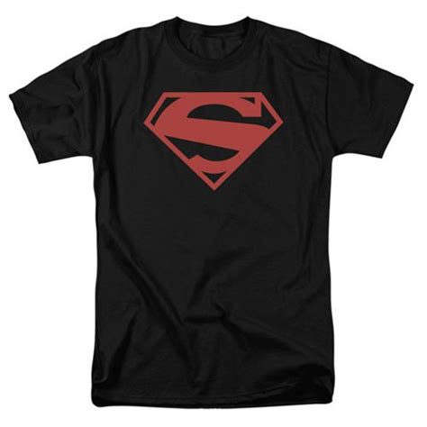 Superman New 52 Red Block Logo T-Shirt - Entertainment Earth