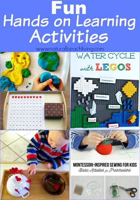 Hands on Learning Activities with Kids (Linky 54) - Natural Beach Living