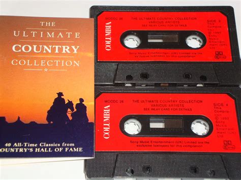 Various Artists The Ultimate Country Collection Double Cassette Tape