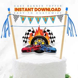 Hot Wheels Birthday Etsy