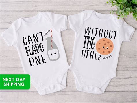 Twin Onesies Can T Have One Without The Other Twin Etsy Canada In