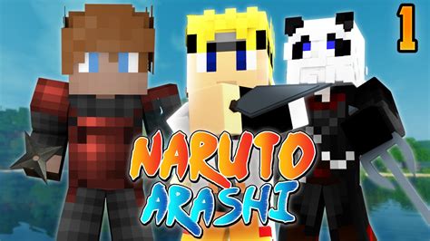 Minecraft Naruto Arashi EP 1 A BRAND NEW START Modded Naruto