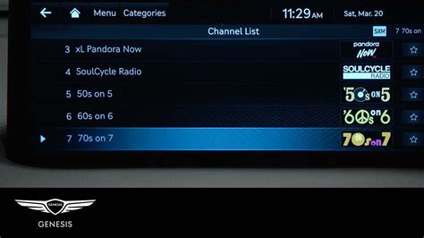Radio Features Genesis Gv70 How To Genesis Usa Youtube