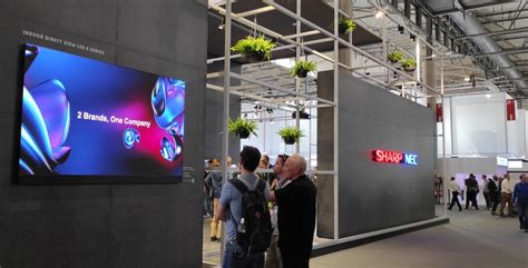 Sharp NEC Display Solutions Debutta A ISE 2022 Con Un Led Da 108