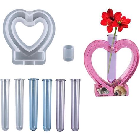 Tube Essai Vase Fleurs Moule En R Sine Vase En R Sine Moule En