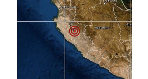 Ica Sismo De Magnitud 4 4 Se Reportó Esta Noche Informa El Igp Peru